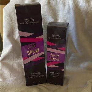 NIB Tarte Face Tape and Stay Spray Bundle